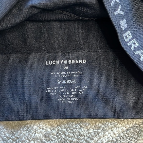 𝅺lucky Brand Sports Bra Black Medium - Picture 3 of 4